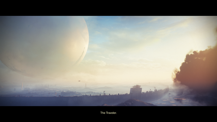 The Traveler from Destiny 2