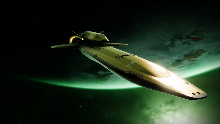Spaceship in Destiny 2