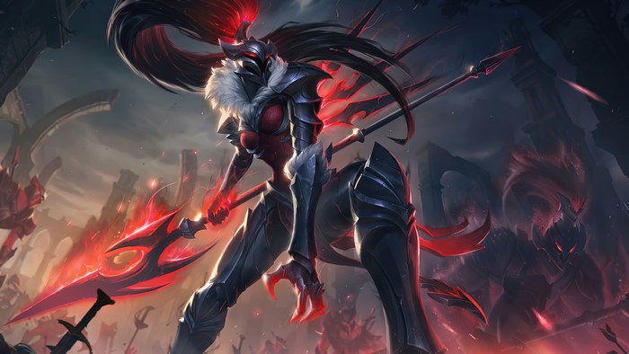 Kalista from League of Legends 4K