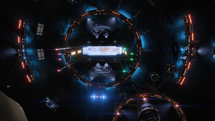 Elite: Dangerous space station interior