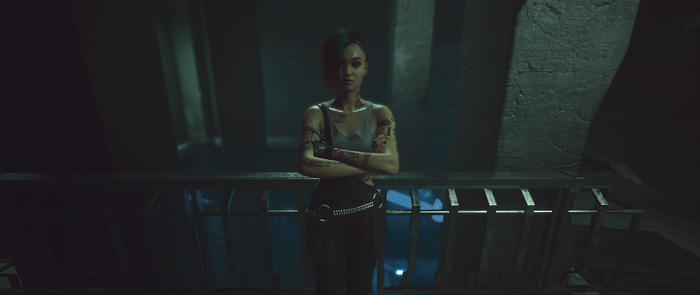 Judy Alvarez from Cyberpunk 2077