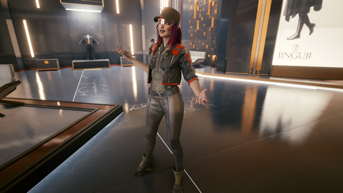 Female V from Cyberpunk 2077