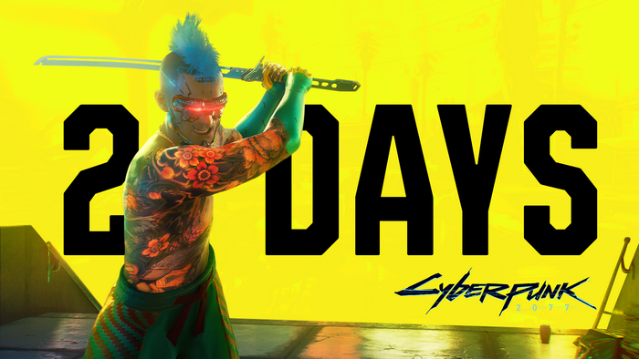 Cyberpunk 2077 2 Days countdown