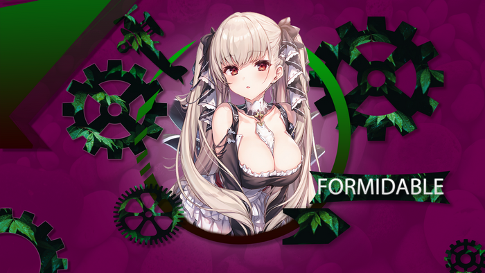 Formidable from Azur Lane anime art