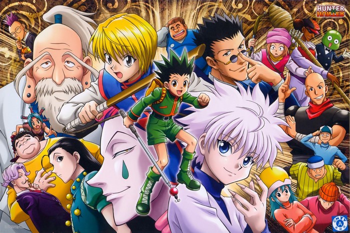 Hunter x Hunter Characters Group Scene
