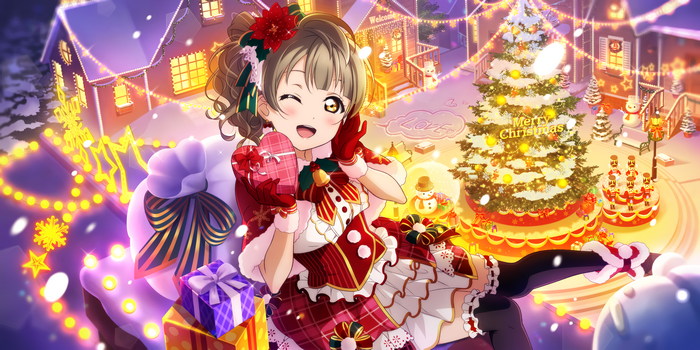 Minami Kotori from Love Live! Sunshine!! Christmas