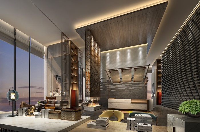 Hotel interior design in China