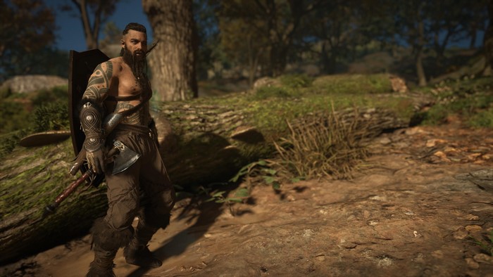 Assassin's Creed Valhalla Viking Warrior with Axe