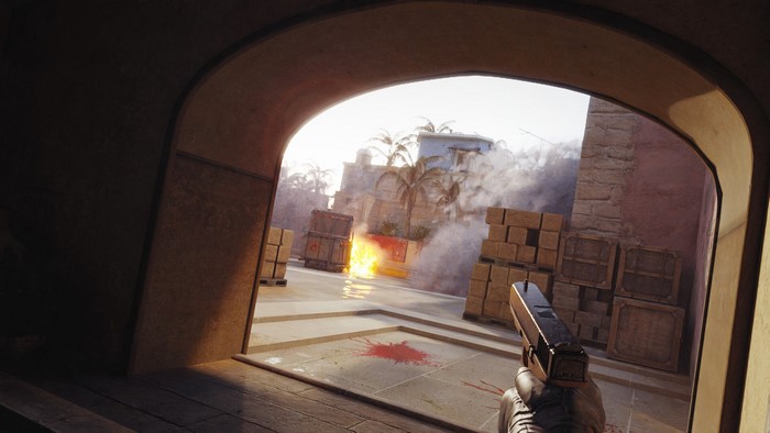 Counter-Strike: Global Offensive Map Ambush Scene