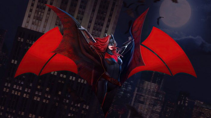 Batwoman from Injustice 2 in 4K