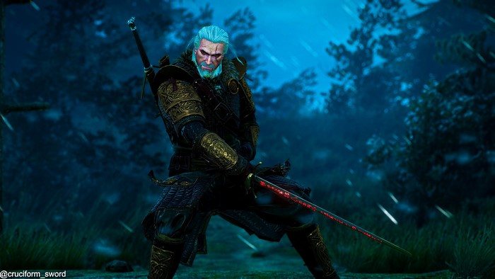 Geralt of Rivia from The Witcher 3: Wild Hunt