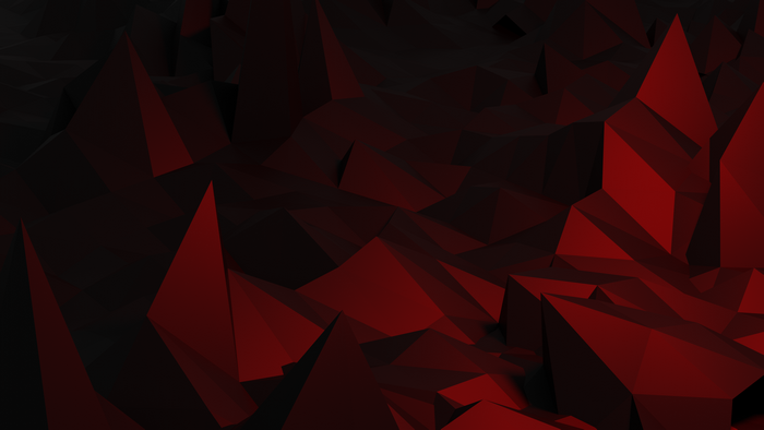 4K Low Poly 3D Abstract Polygon Art