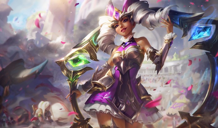 Qiyana from League of Legends 4K