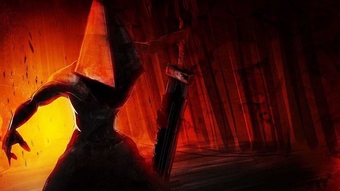 Pyramid Head from Silent Hill with Great Knife