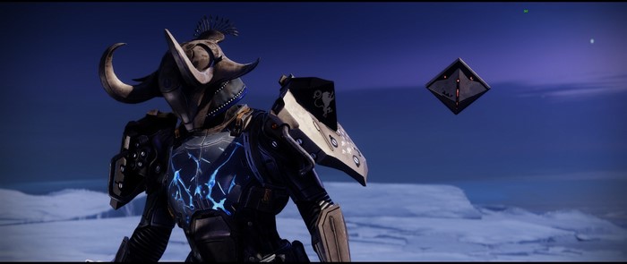 Destiny 2 Titan with a floating object