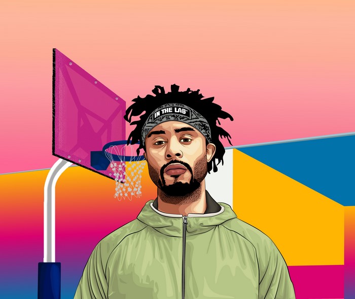 Devin Williams from In The Lab illustration