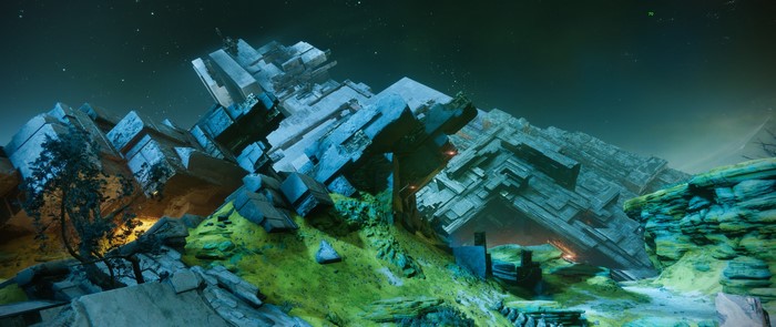 Vex structures on Io from Destiny 2
