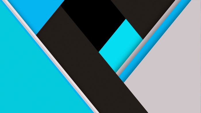Abstract 3D shapes wallpaper