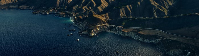 4K Bixby Creek Bridge, Big Sur, California