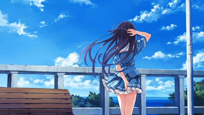 Koga Sayoko from Deep Blue Sky & Pure White Wings