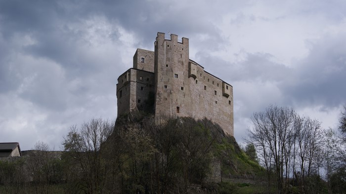 4K Brunico Castle in Alto Adige, Italy