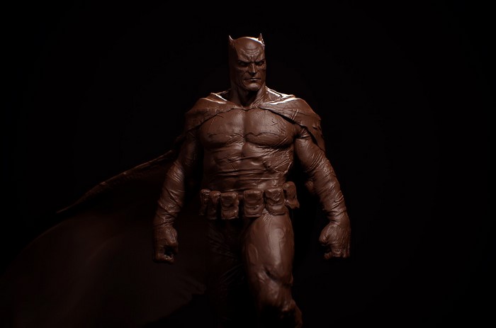 Batman from The Dark Knight artwork