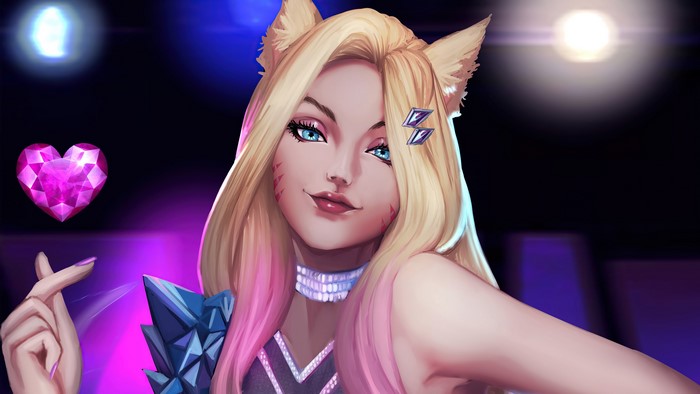 KDA Ahri from League of Legends 4K