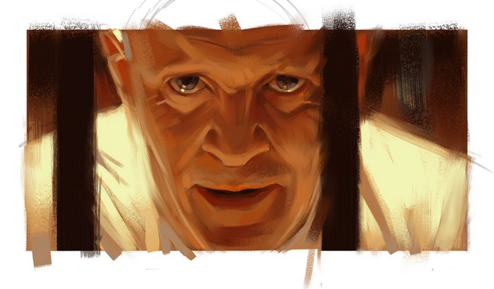 Hannibal Lecter from The Silence of the Lambs by Anthony Hopkins
