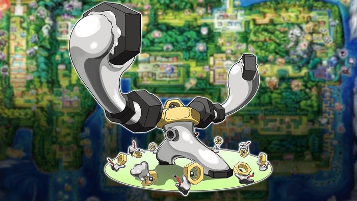 Melmetal and Meltan from Pokémon