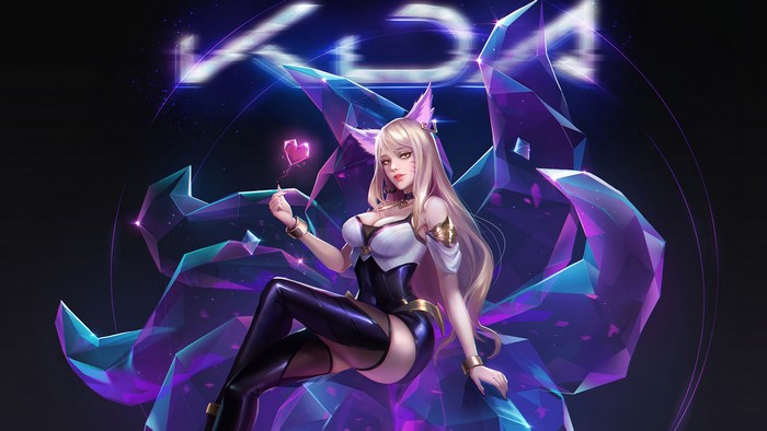 KDA Ahri from League of Legends 4K