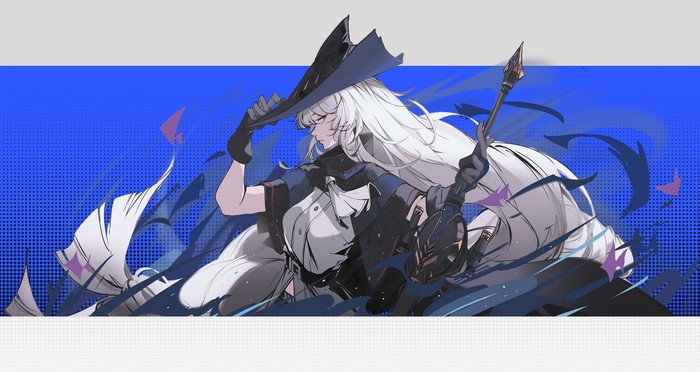 Skadi from Arknights