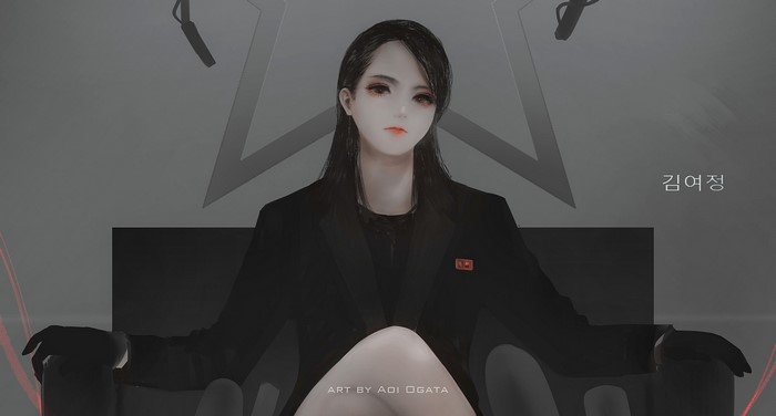 Kim Yo-jong fan art by Aoi Ogata