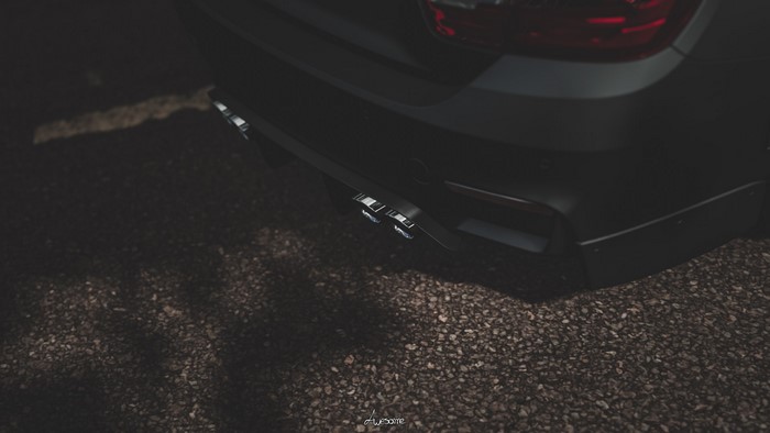 BMW M4 Coupe quad exhaust