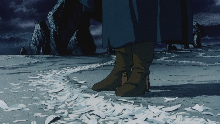 Screenshot from Angel's Egg anime