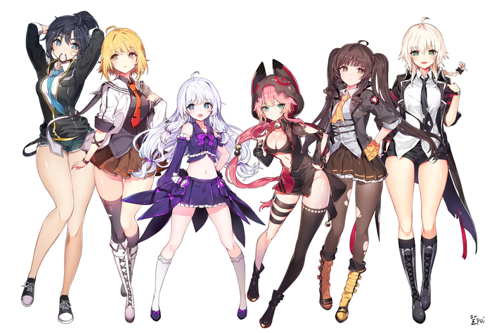 shorts thighs Soulworker Soulworkers stockings