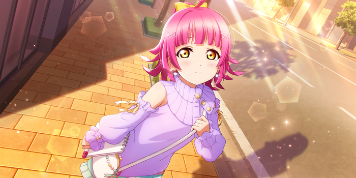 Tennoji Rina from Love Live! Sunshine