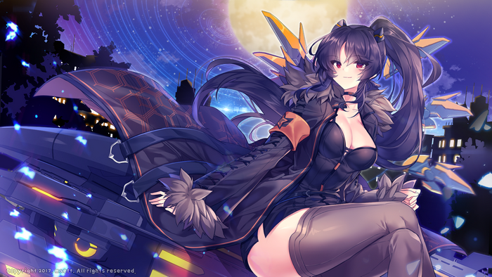Iris Yuma from Soul Worker at Night