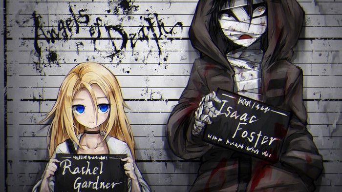 Rachel Gardner and Isaac Foster from Angels of Death