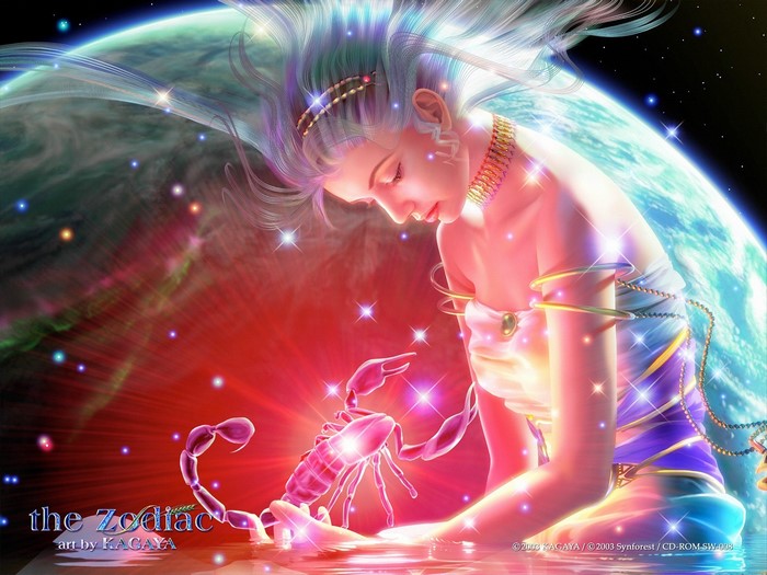 The Zodiac: Scorpio by Kagaya