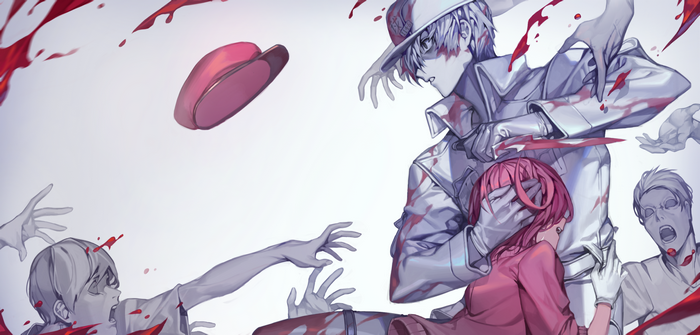 4K Hataraku Saibou artwork
