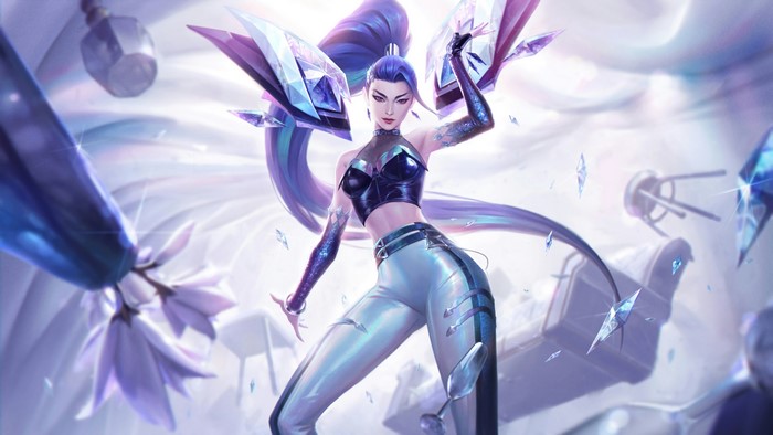 Kai'Sa from League of Legends K/DA 4K