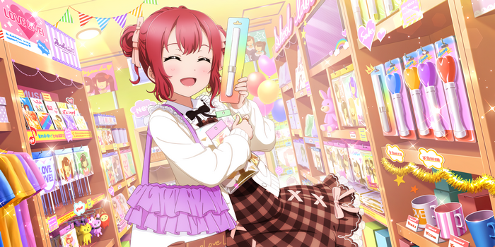 Kurosawa Ruby from Love Live! Sunshine!! shopping for merchandise