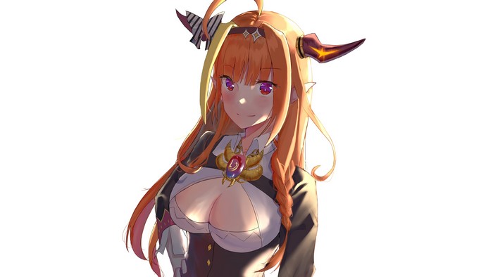 Kiryu Coco from Hololive with horns