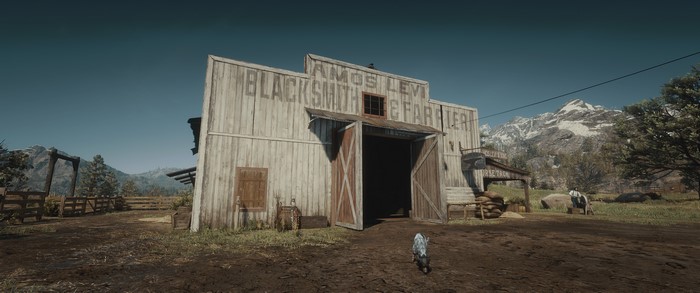 Amos Levi Blacksmith and Farrier in Red Dead Redemption 2