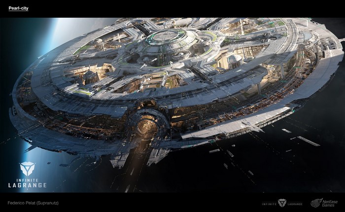 Pearl-city from Infinite Lagrange by Federico Pelat