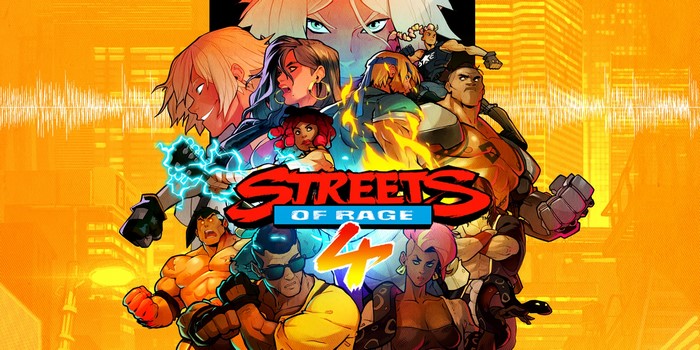 Streets of Rage 4 characters artwork