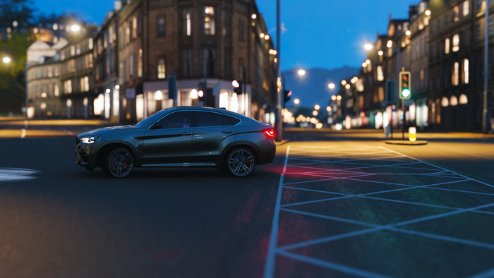4K Forza Horizon 4 BMW X6 at Night