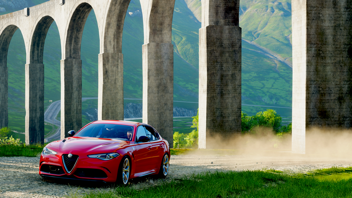 4K Alfa Romeo Giulia Quadrifoglio in Forza Horizon 4
