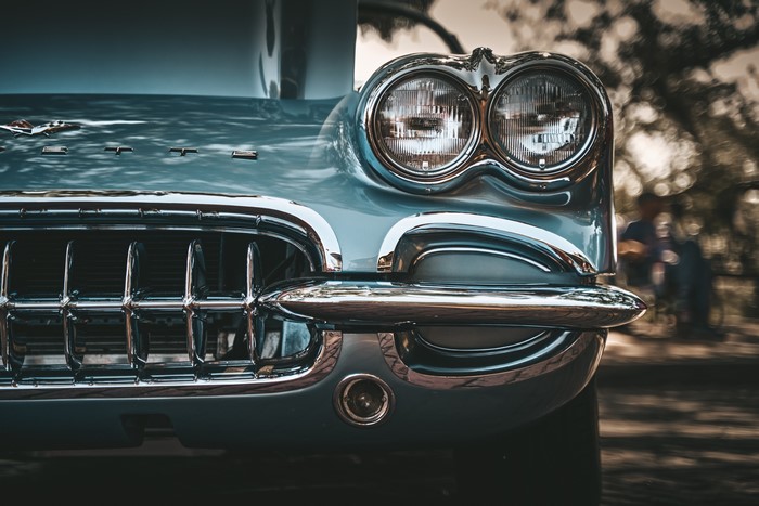 4K Classic Corvette Car
