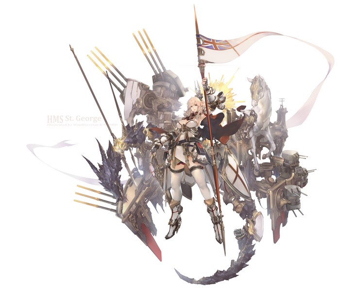 HMS St. George from Warship Girls